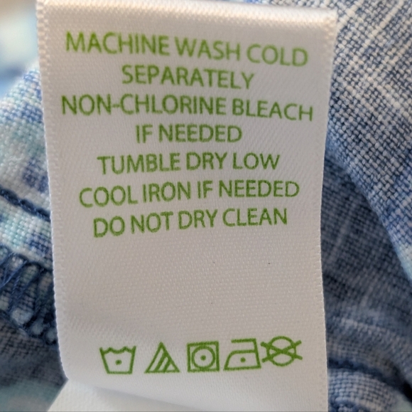 Lilly Pulitzer XS Florita Linen Pant Deep Indigo Elephants Blue White Pull On - Picture 10 of 13